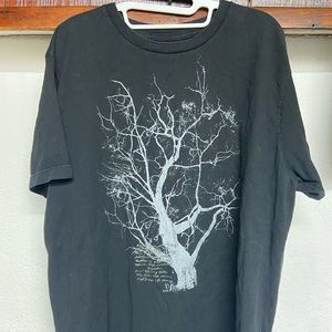 Y2k/Grunge Old Navy Dark Tree T-Shirt Size X-Large